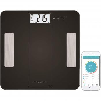 Exzact Digital Bathroom Scale with Bluetooth 4.0