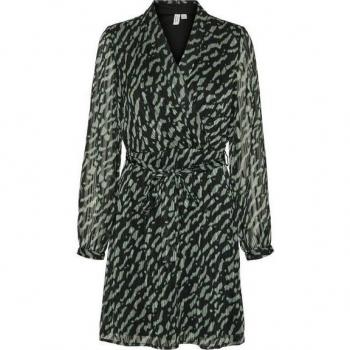 Abito Vero Moda Verde Pastello Nero VMRIE