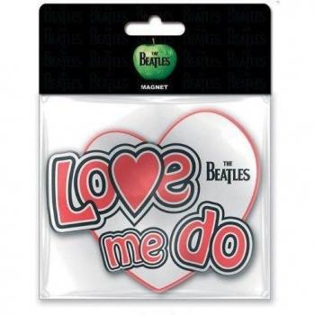 Love Me Do Magnéto‑Rubber – Blanc & Rouge