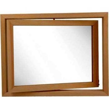 Cuadro giratorio en madera rectangular