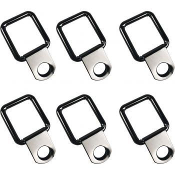 Heavy-Duty Stainless Steel D-Rings for Jeep Trailers
