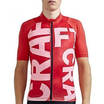 Maillot Craft ADV Endur Graphic Manga Corta Rojo Rosa - M