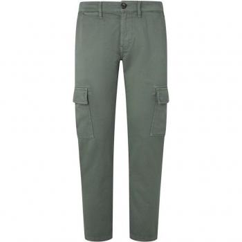 Pantaloni cargo verdi oliva Pepe Jeans Sean per uomo