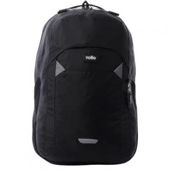 Mochila Totto Mako Negra PC 16 22.85L 32 x 51 x 14