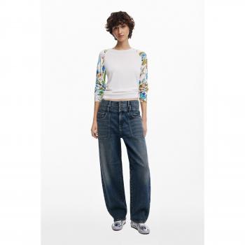Desigual Jeans (Boyfriend-Stil) – Baumwolle, Blau, Größe 38