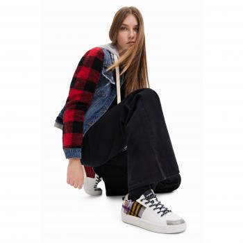 Desigual Sneaker Tartan-Style