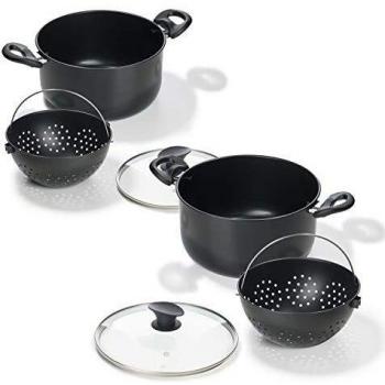 Genius Topf-Set mit 2 Kochtöpfen und 2 Sieben
