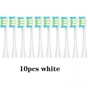 Ersatzbürstenköpfe für Oclean X/X Pro/Z1/F1/One/Air 2/SE, 10 Stück, weiche DuPont-Borsten