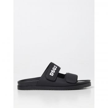 Sandali in gomma Dsquared2 Uomo Nero 41