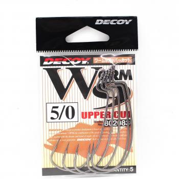 Decoy Upper Cut Worm Hooks 5/0