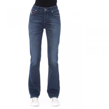 Pantaloni in cotone blu W33 di Jacob Cohen