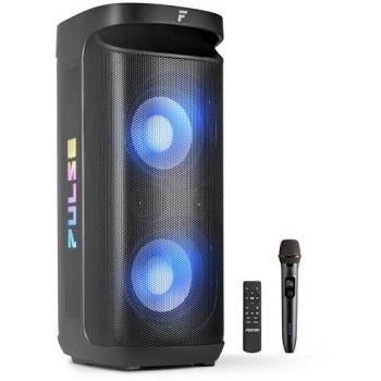 Fenton Pulse200 - Enceinte Lumineuse Bluetooth 400W, 12H d'Autonomie