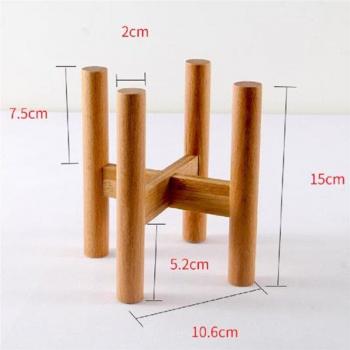 Support de Bonsai en Bois Durable
