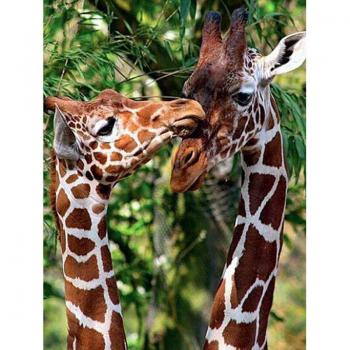 5D-Diamantmalerei, Giraffe, Tiermotiv, Baby-Stickerei, 20X30CM