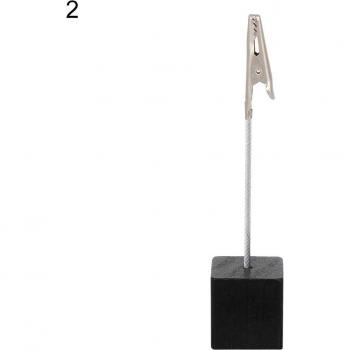 Square Wooden Name Card Holder