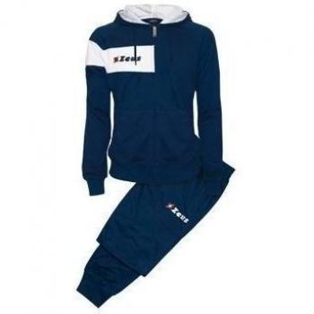 Zeus Tuta Clio Chándal de Fútbol Sala para Hombre Complemento Pegashop Colour Azul Blanco