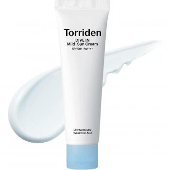 DIVE‑IN Torriden Crema Solar Suave FPS 50+ PA++++ 60 ml