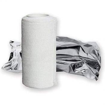 Previs Previnzinc E Bende Elastiche in Poliammide e Viscosa con Pasta all'Ossido di Zinco 10x5m (10 un.)