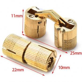 Cylindrical Concealed Door Hinges