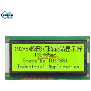 Module LCD Vert Bleu 192x64 FSTN 130×65 mm – Version 3.0