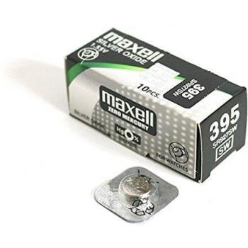 Pila Botón Oxido De Plata Maxell SR927SW 395 - Caja 10 Pilas