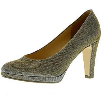Gabor Damenschuhe 61.270.62 Damen Pumps, Absatzschuhe Gold