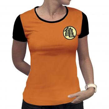 ABYstyle - Dragon Ball - T-Shirt - Simbolo di Kame - Donna - Arancione (XL)