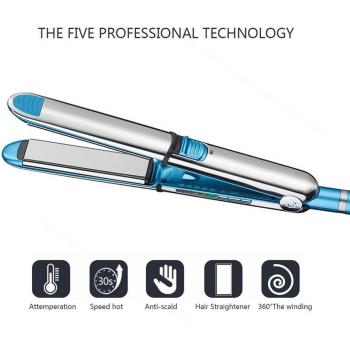 Intelligent Tourmaline Ceramic Hair Straightener and Curler Optima 3000