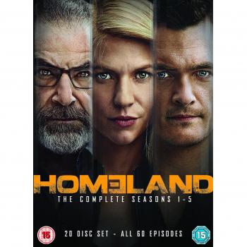 Homeland Season 1 to 5 DVD Boxset (20 discs)