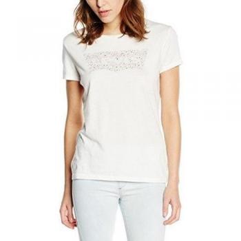 Levi's Slim Crew Neck - Camiseta para mujer, color blanco