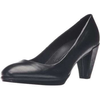 Ecco Shape 55 Plateau, Zapatos de Tacón Mujer, Negro