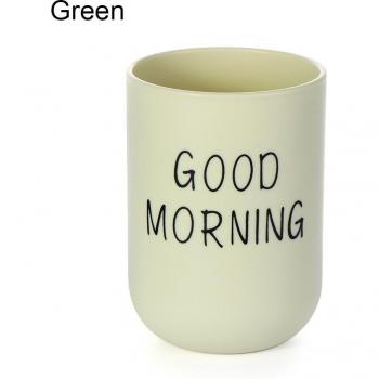 Nordic Plastic Travel Toothbrush Holder & Mouthwash Cup - Simple Portable Design