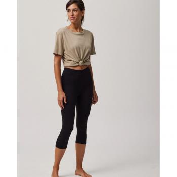 Ysabel Mora - Leggin de mujer pirata de algodón en tejido Cotton Nature