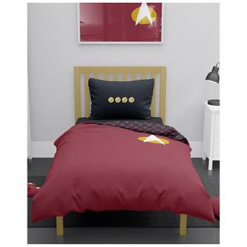 Ensemble drap‑couverture simple Star Trek NG