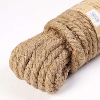 Trenza 10mm: Cordón de Yute para Decoración