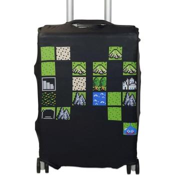 Black Dragon Quest Travel Case Protector with Dot Pattern