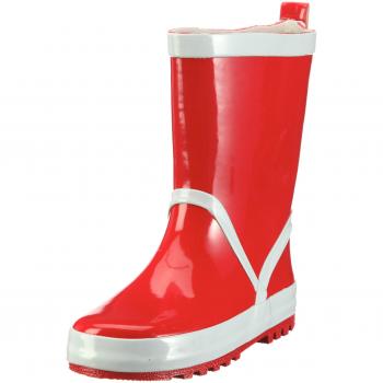PlayShoes Stivali Gommati Rosso e Bianco