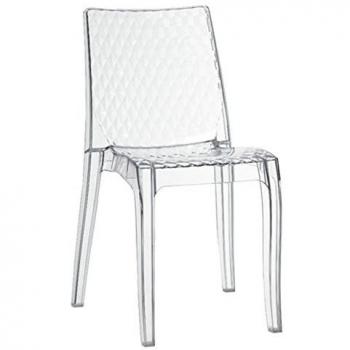 GRAND SOLEIL - Sedia grandsoleil hypnotic trasparente s6319tr