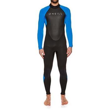 Muta in neoprene O'Neill Reactor 2 3/2mm Back Zip manica lunga blu elettrico nero - LS
