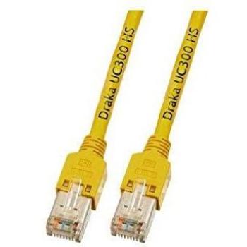Patchkabel EFB Elektronik Cat.5e SF/UTP LSZH Draka UC300 TM11 gelb 15m