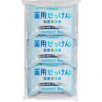 Pelican Medicated Soap Pack of 3 - 85g