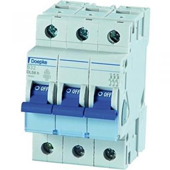 Interrupteur différentiel Doepke DLS6H B32-3 6 kA, 32 A, 230/400 V (Réf. 09914116)