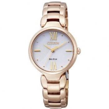 Citizen L Damen-Analoguhr XS – Quarz, Edelstahl, beschichtet (EM0022‑57A)