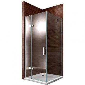 Bernstein Duschkabine 100cm Nano Echtglas DX403 - Tür links