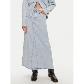 Blue Regular Fit Jeans Skirt by Gestuz