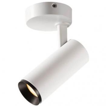 NUMINOS SPOT DALI S Indoor LED Deckenaufbauleuchte Weiß/Schwarz, 2700 K, 60°