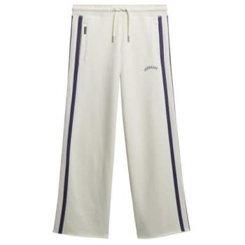 Jogger essential super dry femme – coupe droite, couleur crème