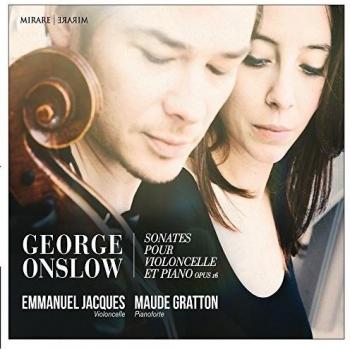Onslow Cello Sonatas Op. 16 CD - Like New