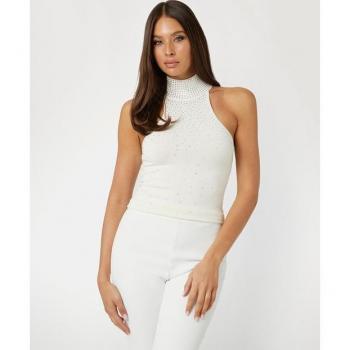 Top en Maille à Paillettes Marciano
