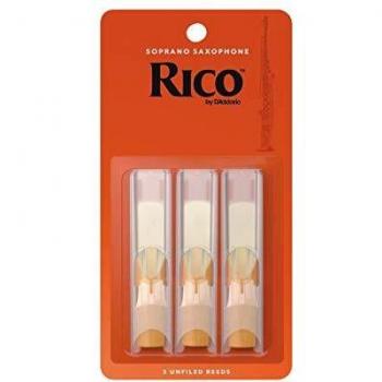 RICO Blätter für Sopransaxophon Stärke 2.0